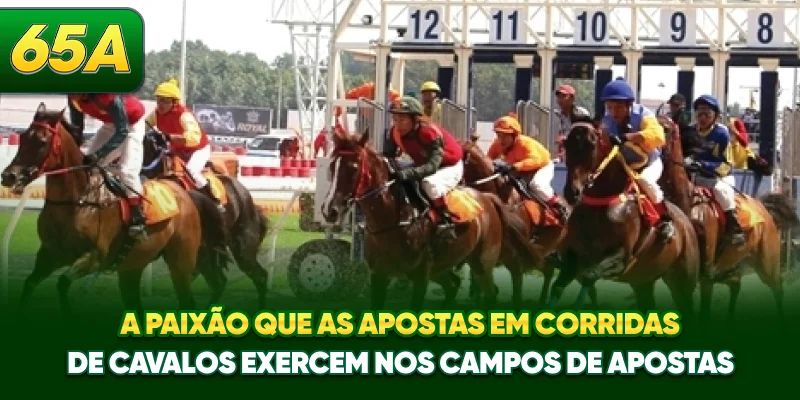 A paixão que as apostas em corridas de cavalos exercem nos campos de apostas A paixão que as apostas em corridas de cavalos exercem nos campos de apostas