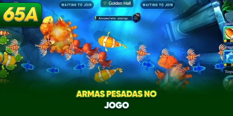 Armas pesadas no jogo Armas pesadas no jogo