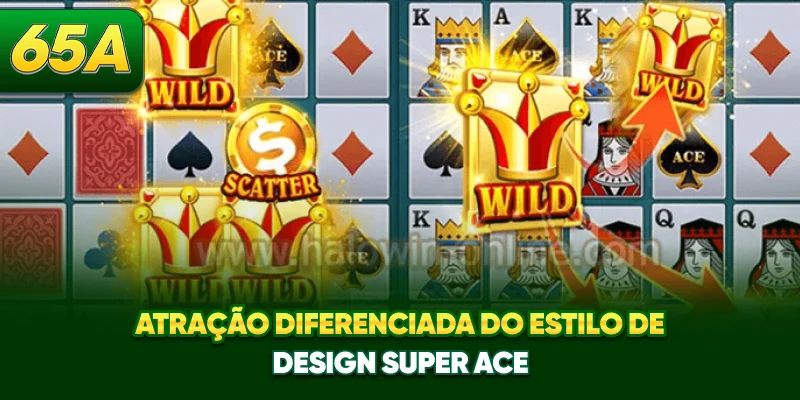 Atração diferenciada do estilo de design Super Ace