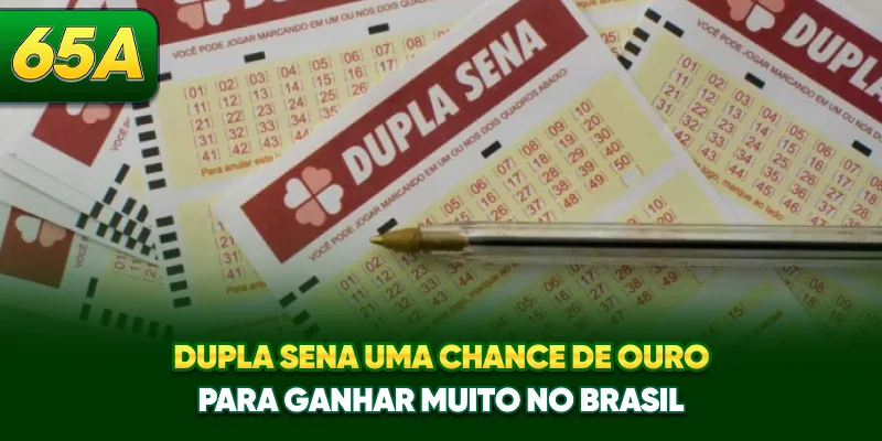 Dupla Sena - Uma Chance De Ouro Para Ganhar Muito No Brasil