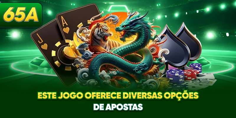 Este jogo oferece diversas opções de apostas Este jogo oferece diversas opções de apostas