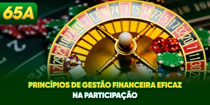 Princípios de gestão financeira eficaz na participação Princípios de gestão financeira eficaz na participação