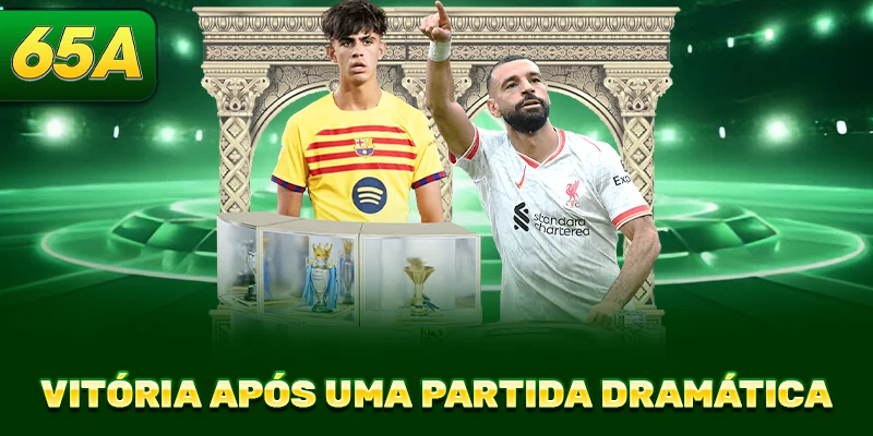 Vitória após uma partida dramática 